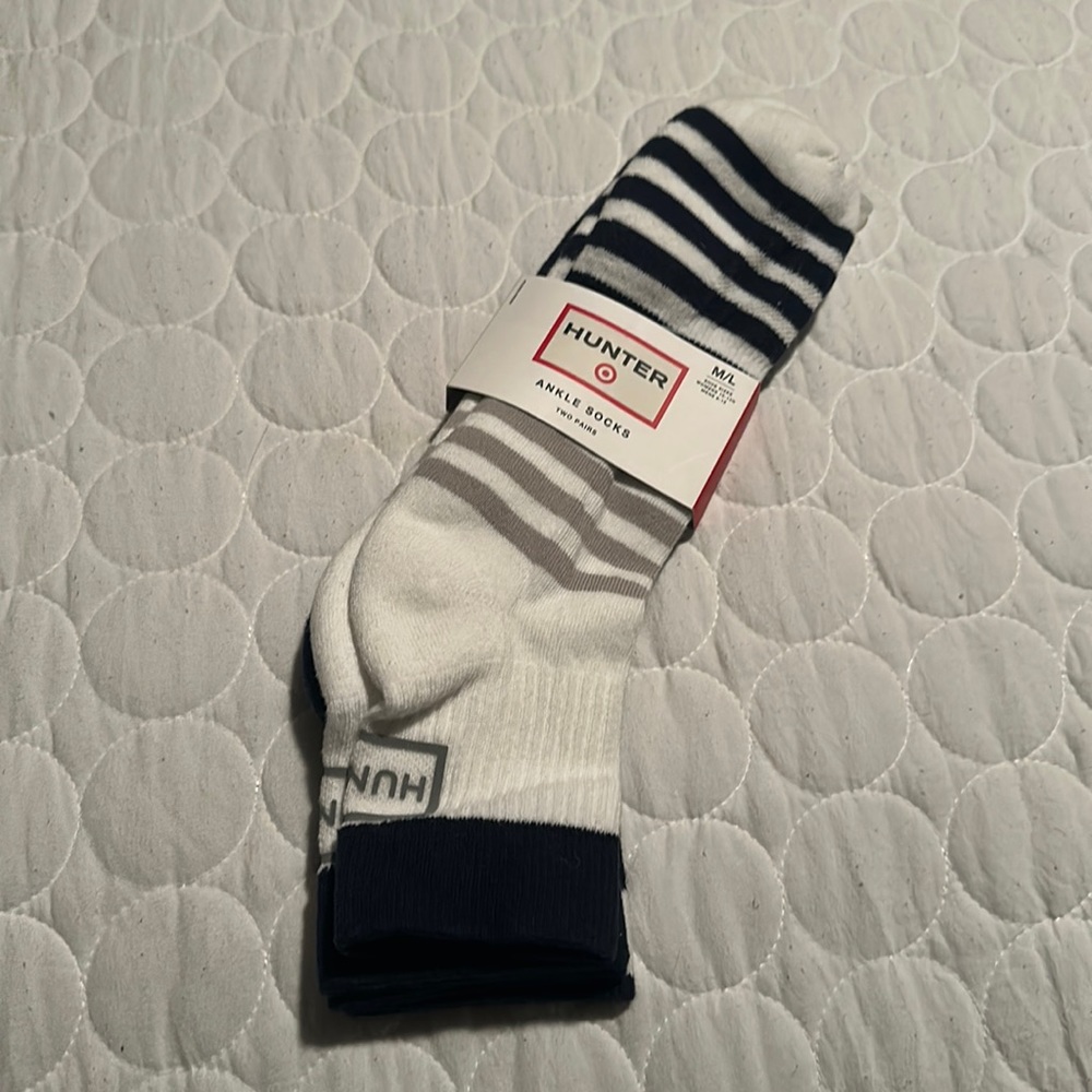 Hunter x Target Ankle socks.
